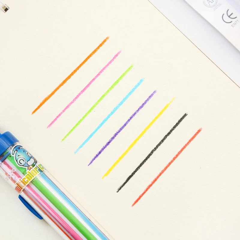 Retractable Kids Multi Coloring Pen - Image 3