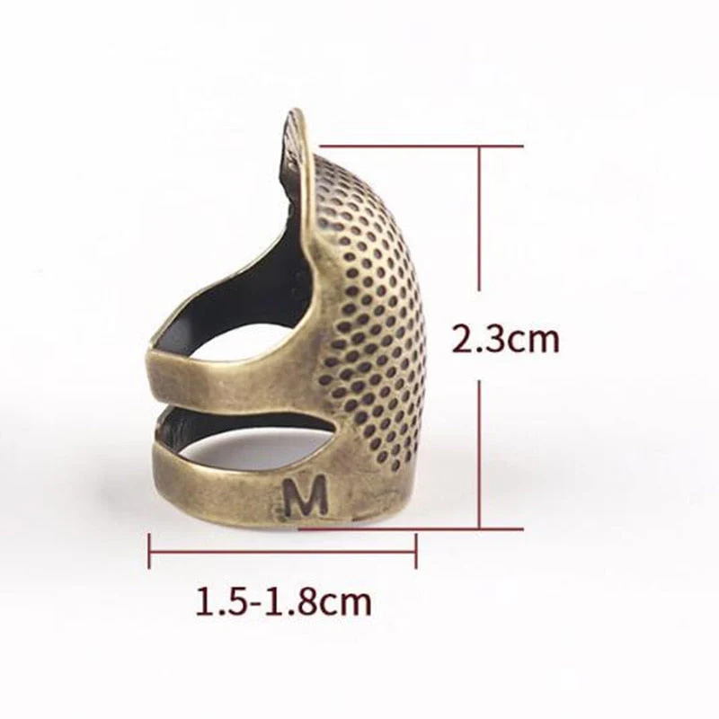 Retro Finger Armor Sewing Protector - Image 5