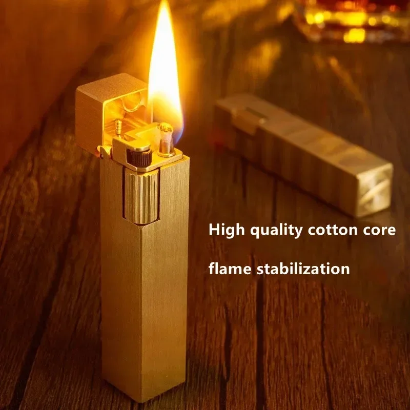 Retro Handmade Pure Copper Kerosene Lighter - Image 4