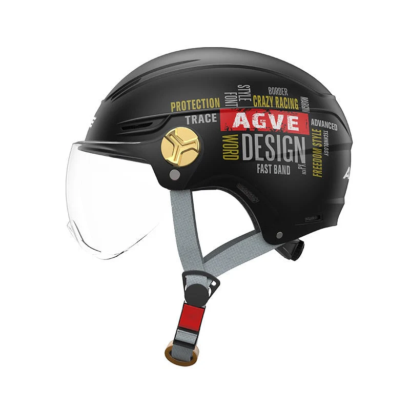 Retro Rider Heavy-Duty Motorcycle Helmet - Image 2