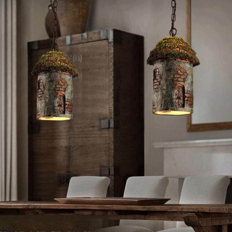 Retro Tree House Hanging Lamp - Image 4