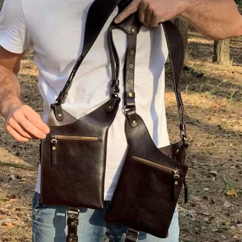 Retro Vintage Crossbody Tactical Bag - Image 5