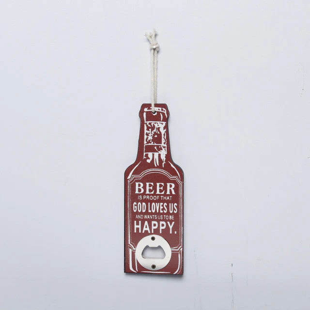 Retro Wood Bottle Opener - Image 5