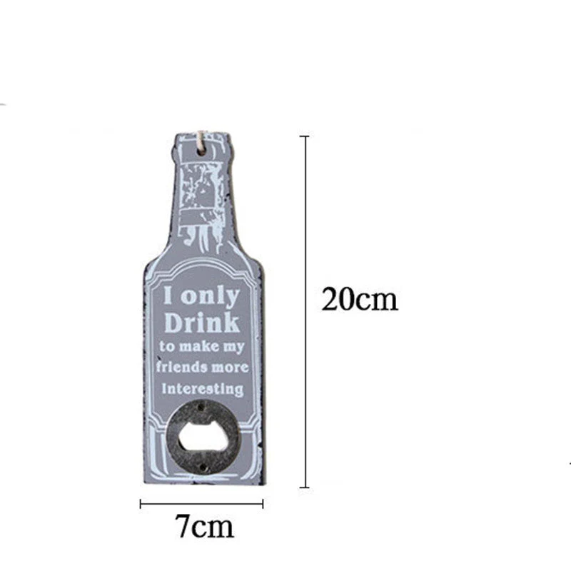 Retro Wood Bottle Opener - Image 6