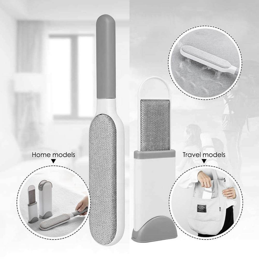 Reusable Double-Sided Pet Hair Dust Removal Brush - Image 3