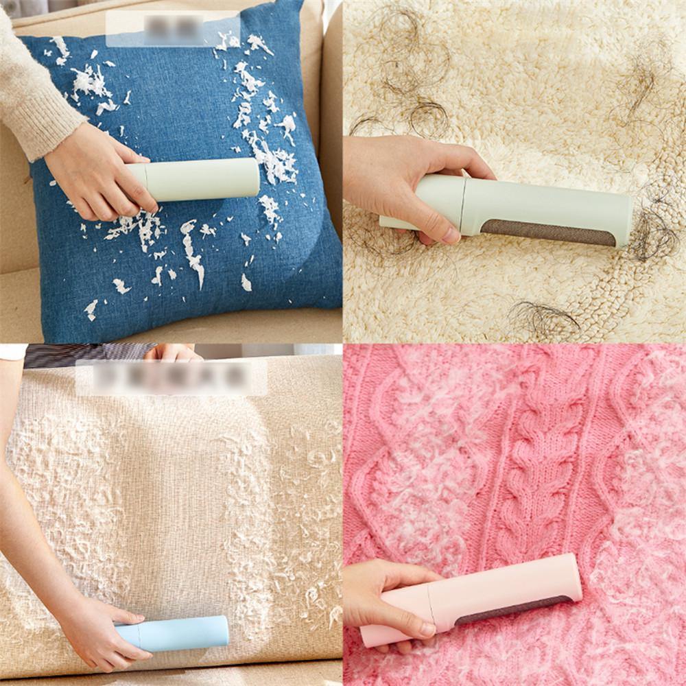 Reusable Self Cleaning Pet Hair Lint Removing Roller Brush - Image 11