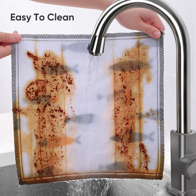 Reusable Super Absorbent Kitchen Towel Pack - Image 13