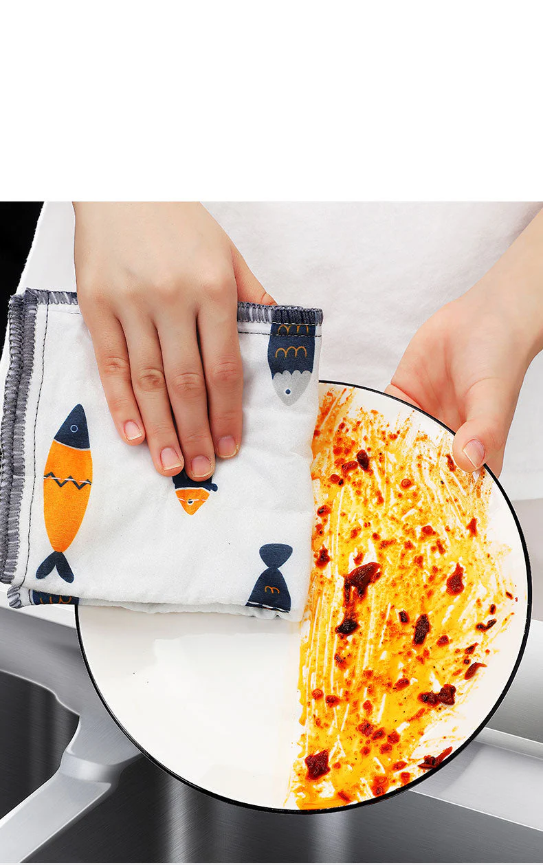 Reusable Super Absorbent Kitchen Towel Pack - Image 2