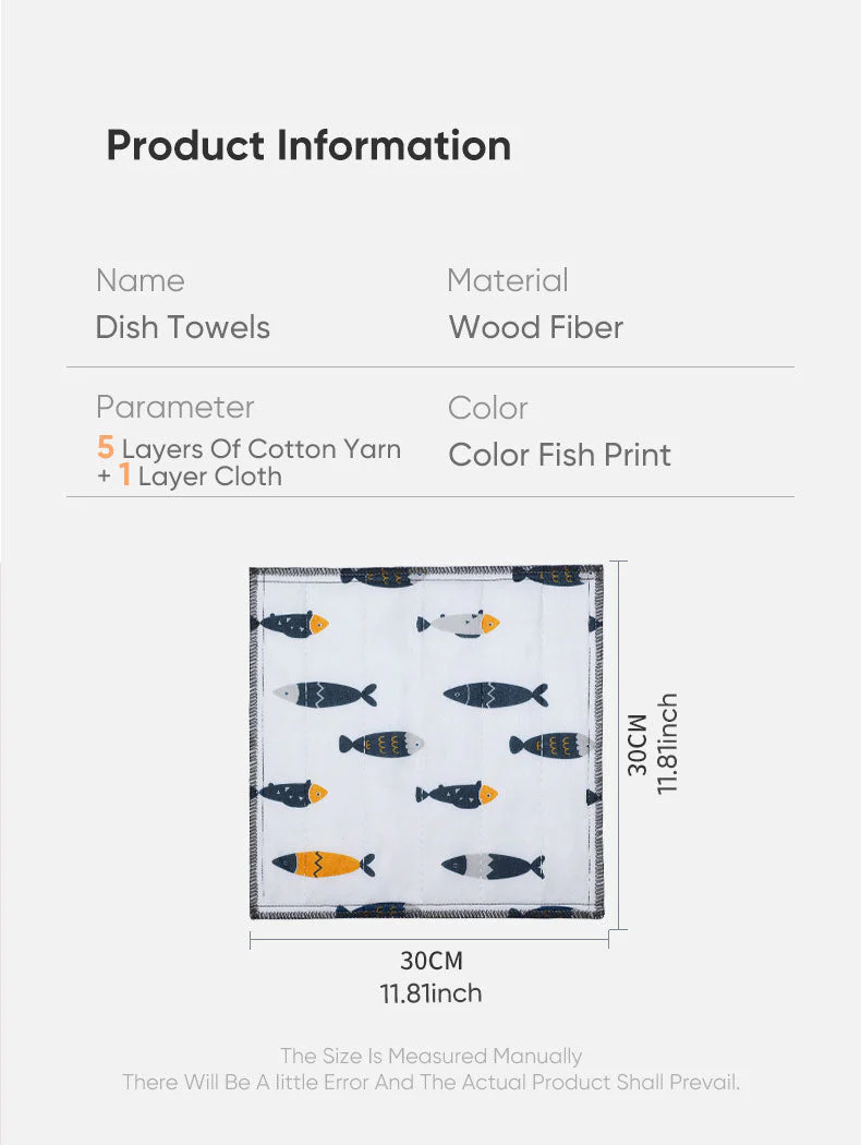 Reusable Super Absorbent Kitchen Towel Pack - Image 6