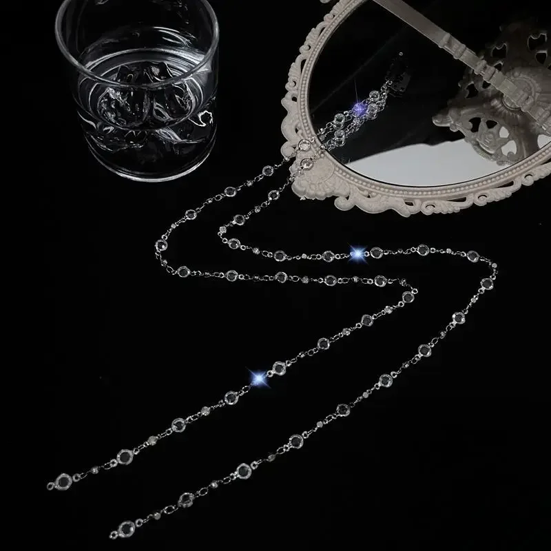 Rhinestone Tassel Glamorous Hair Chain - Image 7