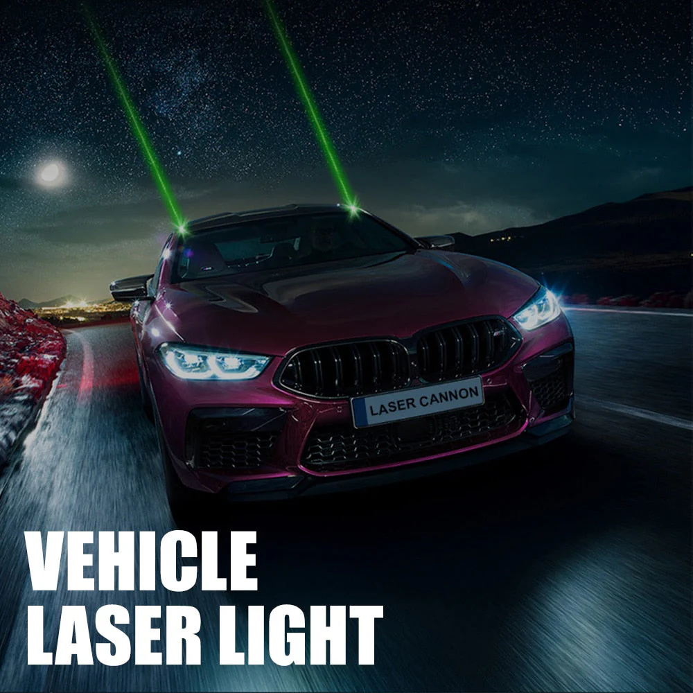 Road Laser Remote Control Car Alert Lighting System - Image 2
