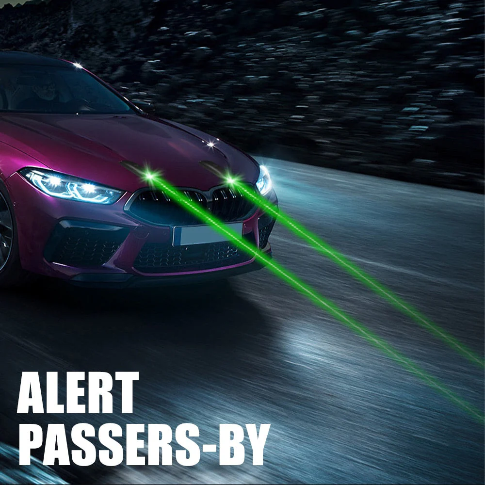 Road Laser Remote Control Car Alert Lighting System - Image 3