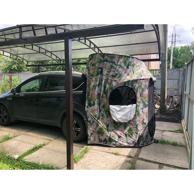 Road Trip Car Outdoor Trunk Camping Tent - Image 10