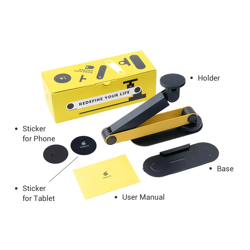 Roboarm Adjustable Magnetic Tablet Phone Holder - Image 7
