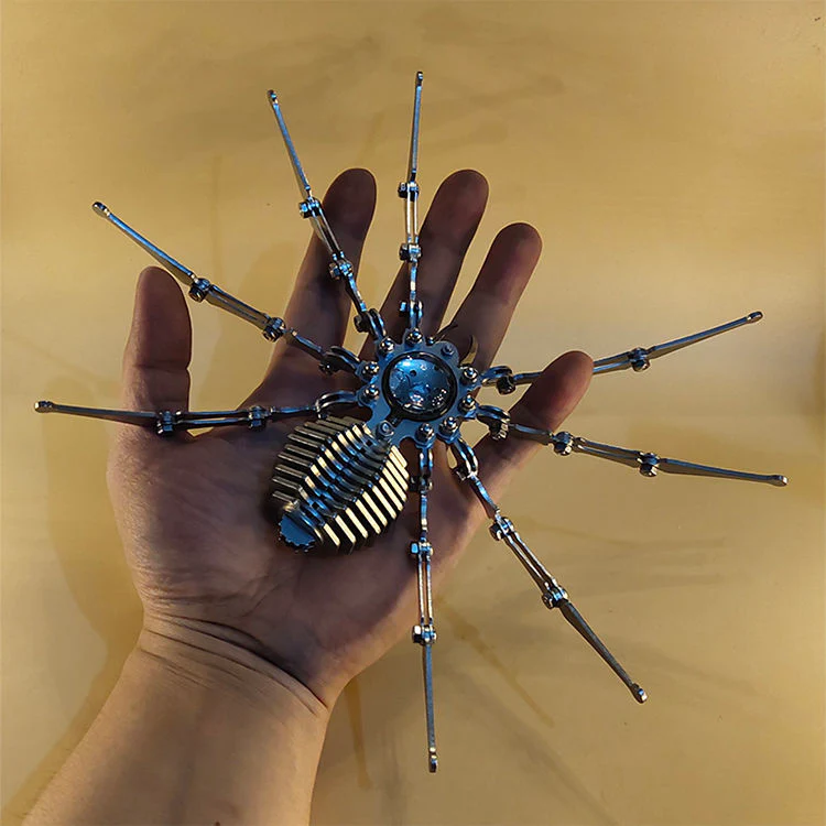 Robot spider Stainless Steel Mechanical Clock - Image 11