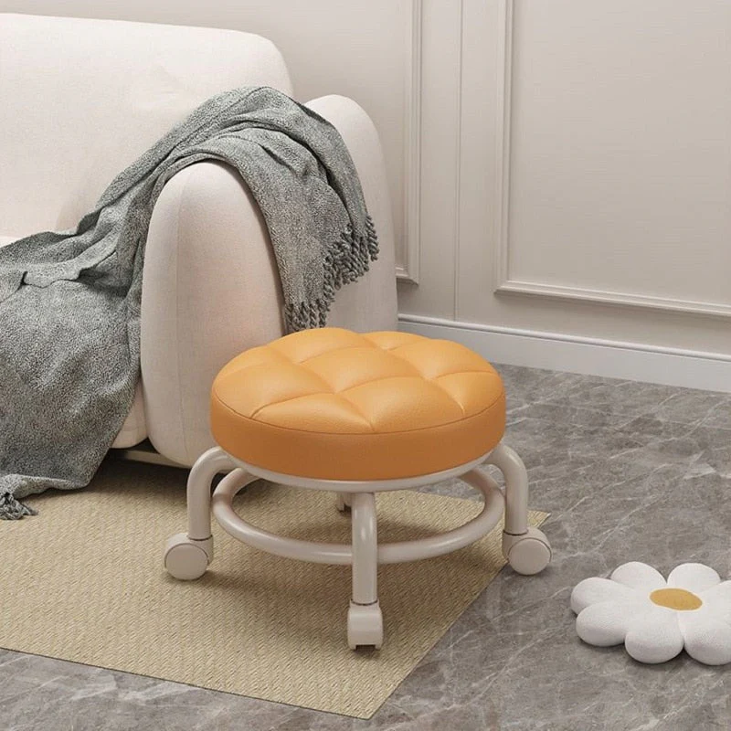 RollEase Mini Rolling Elegant Low Stool - Image 2