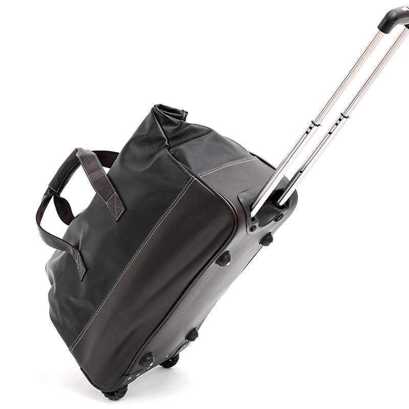 Rolling Leather Luggage Waterproof Suitcase - Image 5