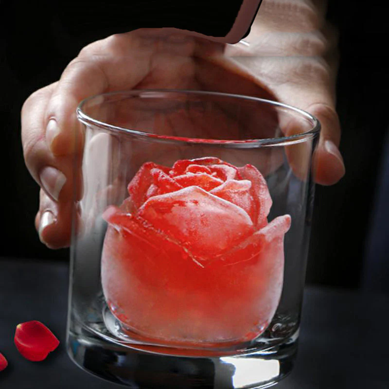 Rose Silicone Ice Maker Mold - Image 2