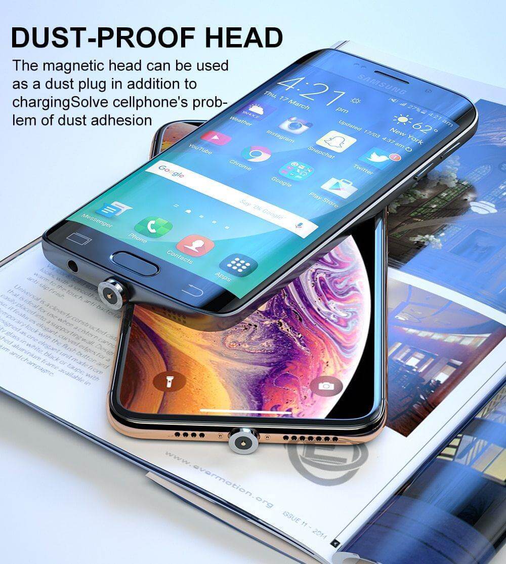 Rotatable Fast Charging Magnetic Cable - Image 3