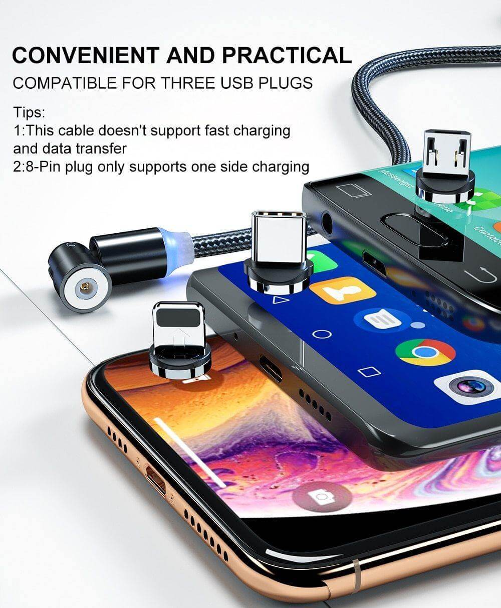 Rotatable Fast Charging Magnetic Cable - Image 6