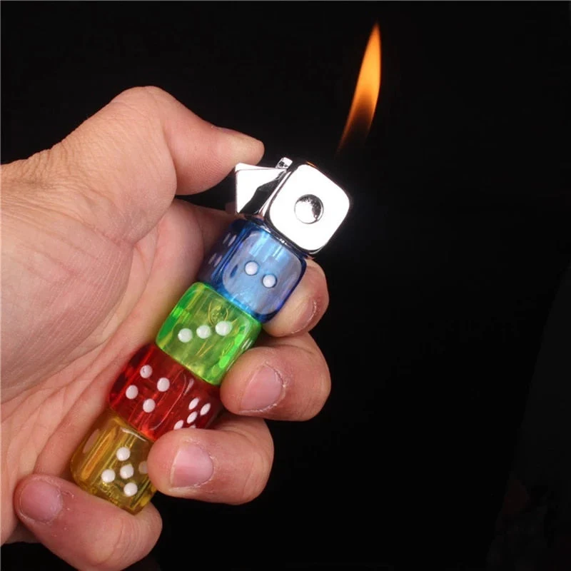 Rotatable Glowing Dice Lighter - Image 6