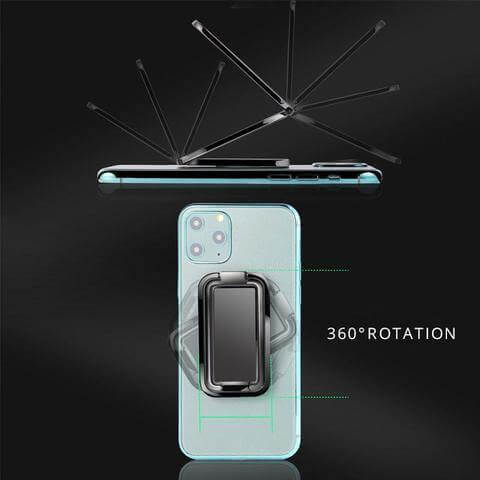Rotatable Metal Self-Stick Phone Holder - Image 7
