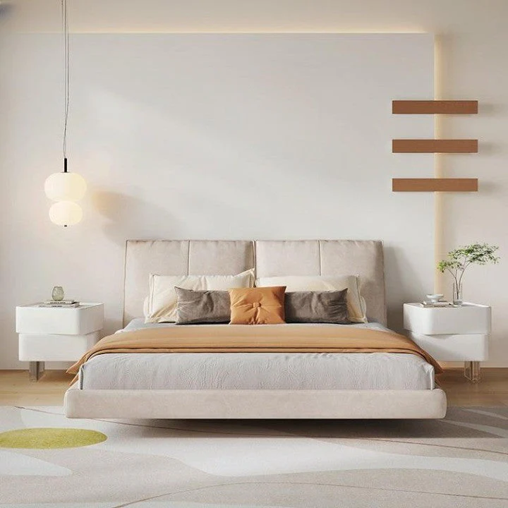 Rotatable Modern Wood Dreamy Night Bedside Table - Image 4