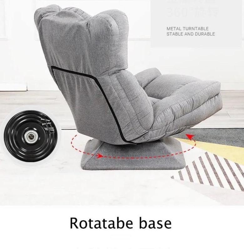 Rotatable Recliner Lazy Rocking Chair - Image 3