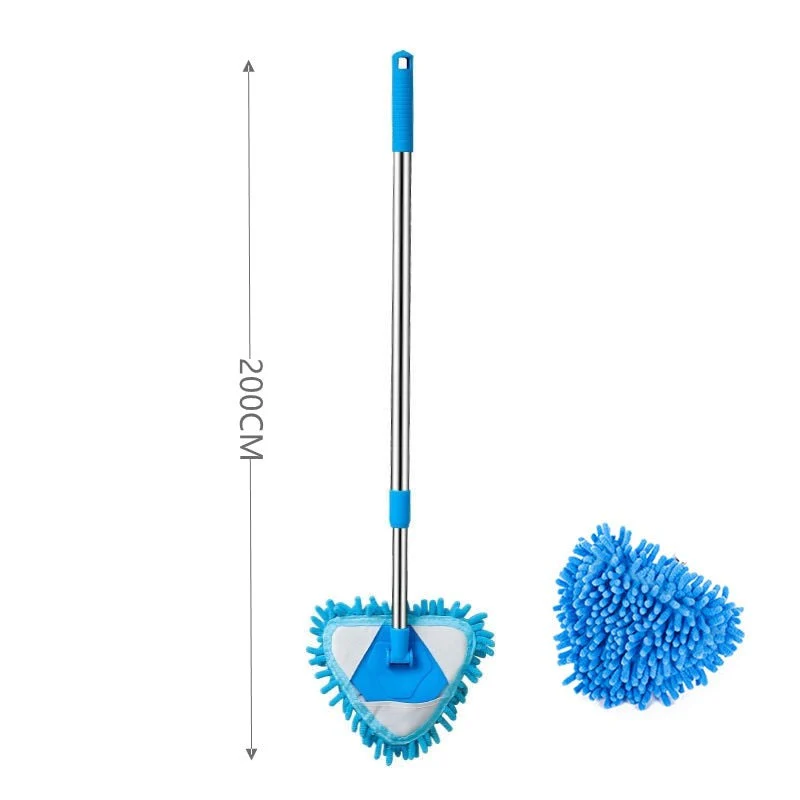 Rotatable Telescopic Stainless Steel Cleaning Mop - Image 11