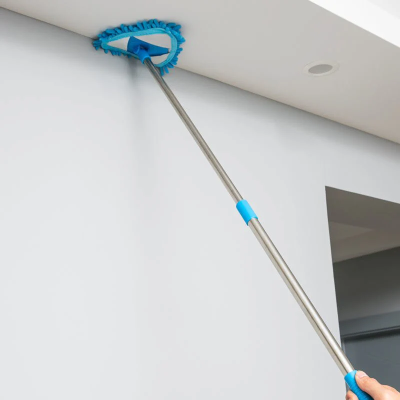 Rotatable Telescopic Stainless Steel Cleaning Mop - Image 7