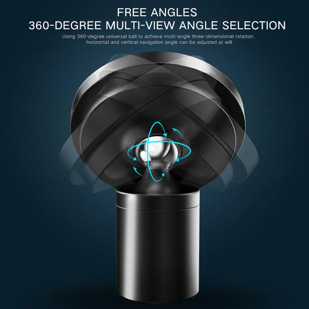 Rotating Car Wireless Charger Magnetic Phone Holder - Image 9