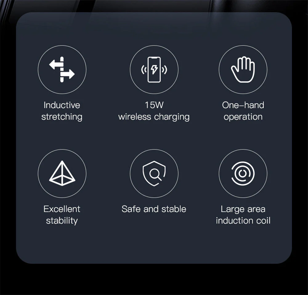 Rotating Intelligent Car Wireless Phone Charger - Image 9