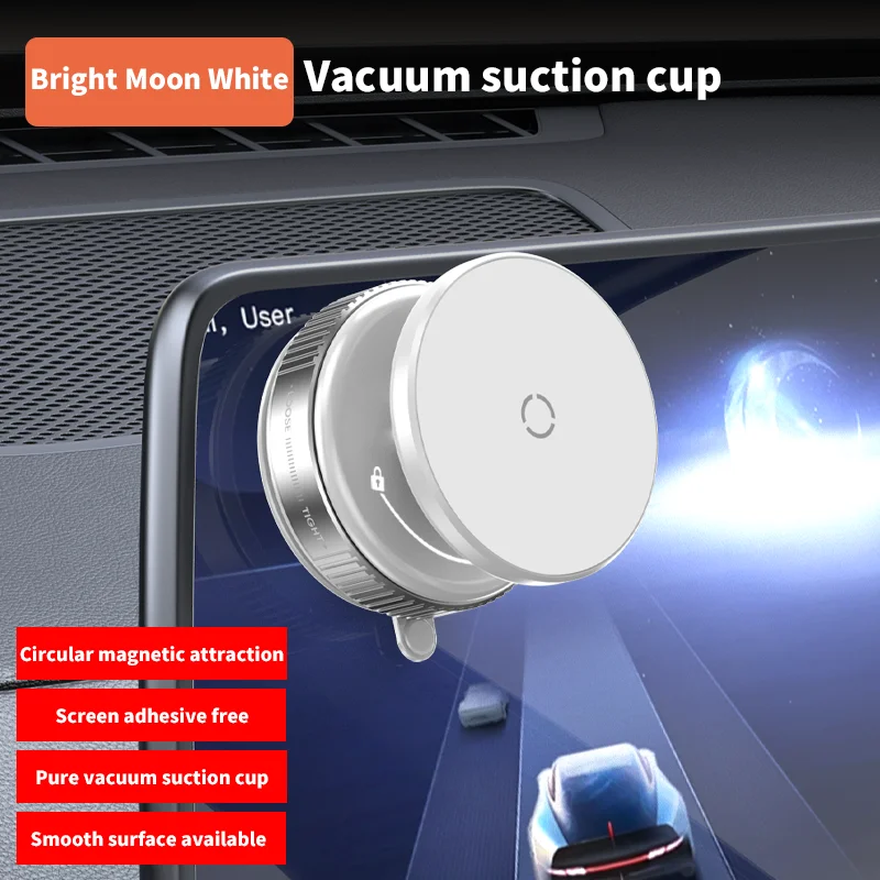 Rotating Magnetic Super Strong Vacuum Car Phone Holder - Image 8
