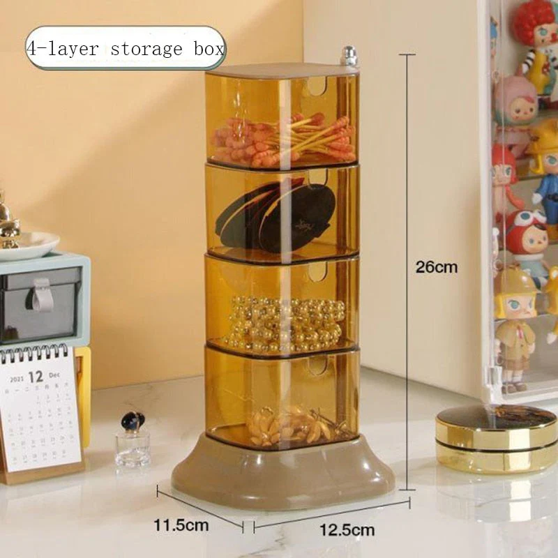 Rotating Makeup Storage Box - Image 11