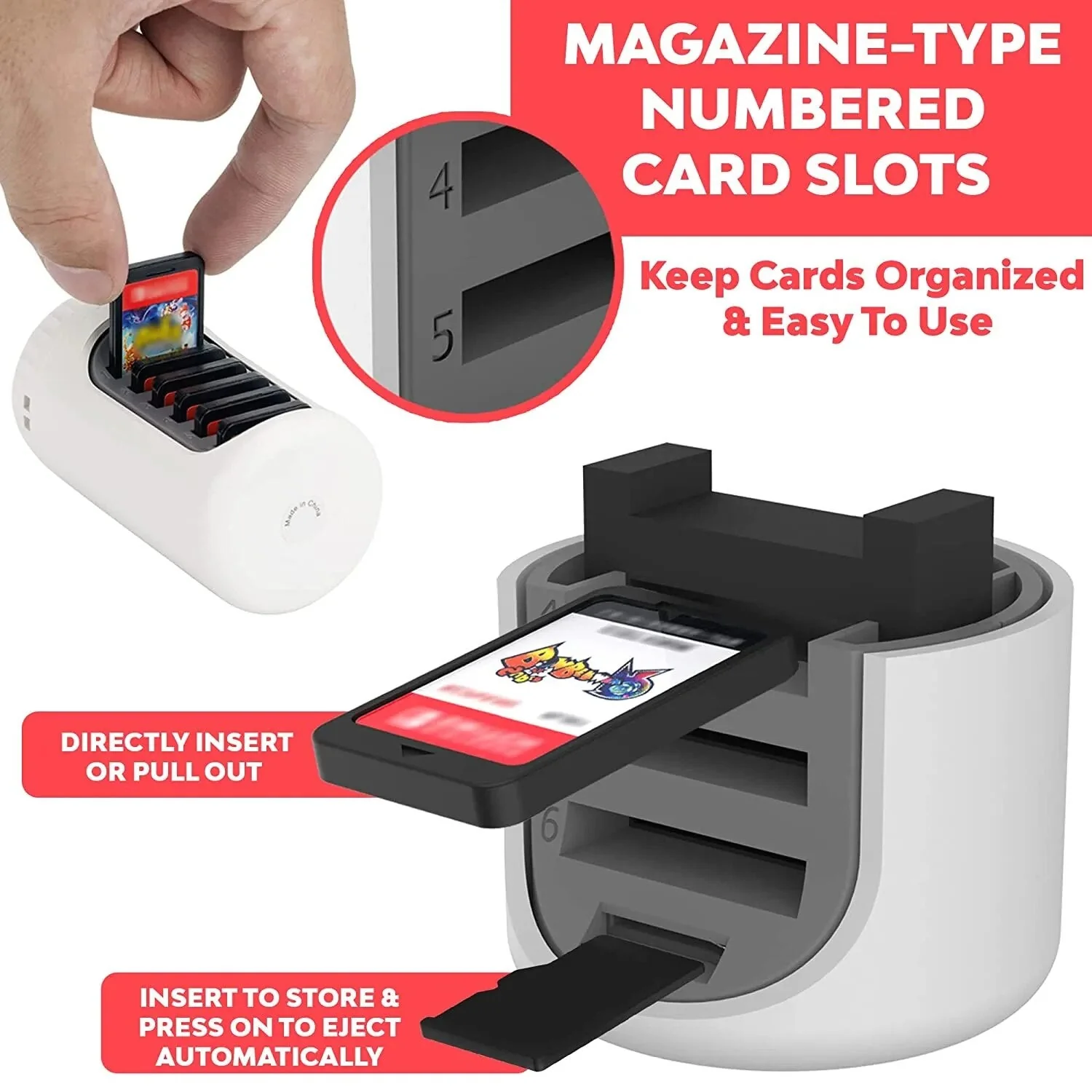Rotating Memory Card Holder Organizer - Image 3