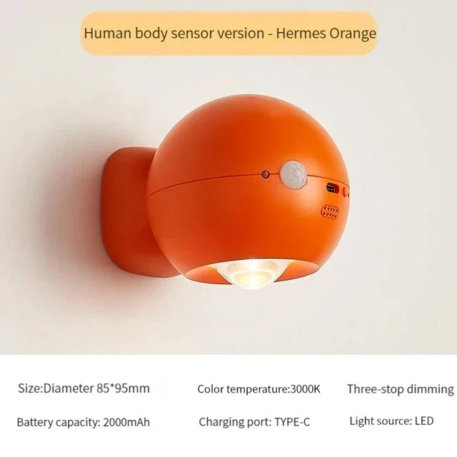 Rotating Mini Magnetic Rechargeable Wall Lamp - Image 10