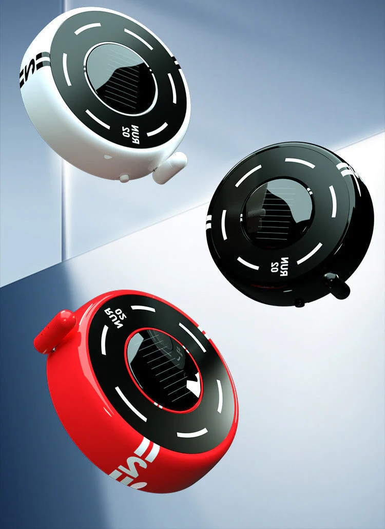 Rotating Race Solar Car Air Purifier - Image 2