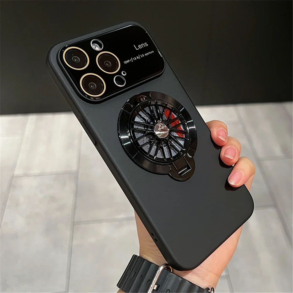 Rotation Heat Camera Protection iPhone Stand Phone Case - Image 8