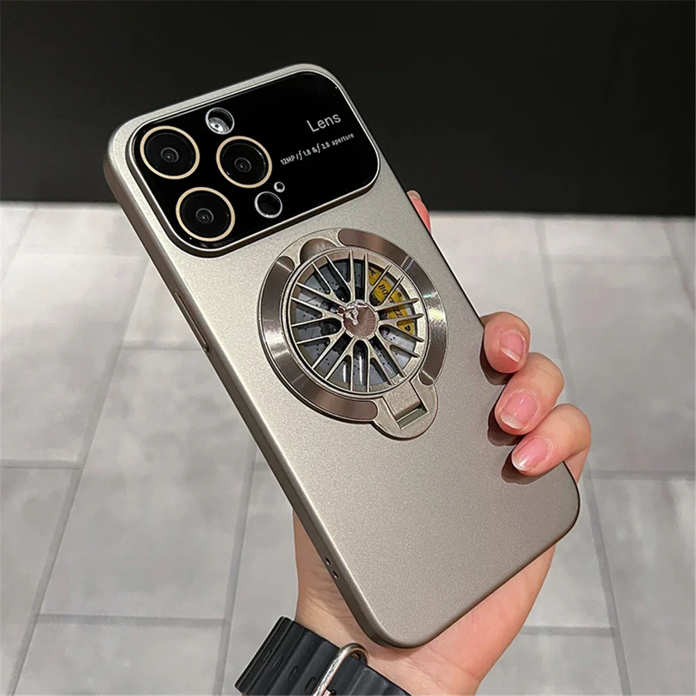 Rotation Heat Camera Protection iPhone Stand Phone Case - Image 9