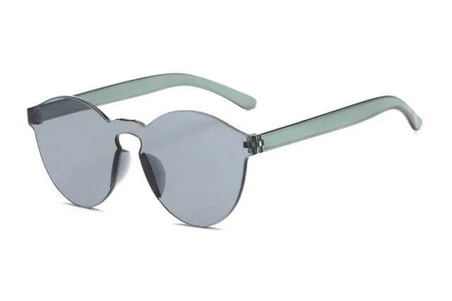 Round Mirror Sunglasses - Image 3