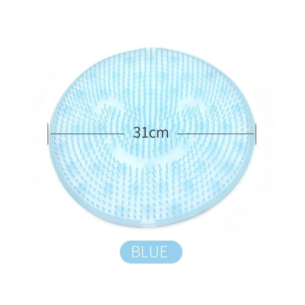 Round Silicone Bath Massage Cushion Brush - Image 11