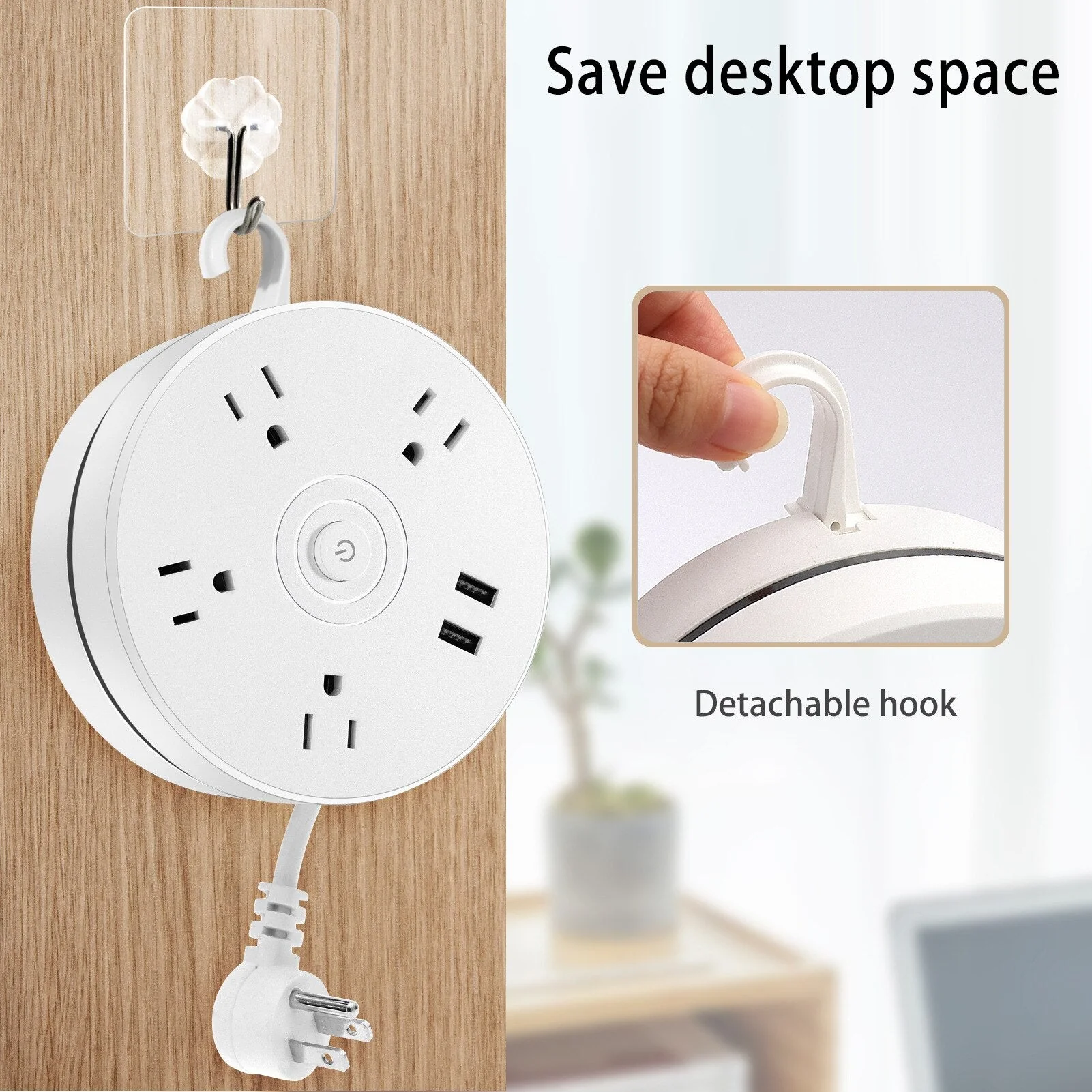 Round Total Connect Cable Power Extension Cord - Image 7