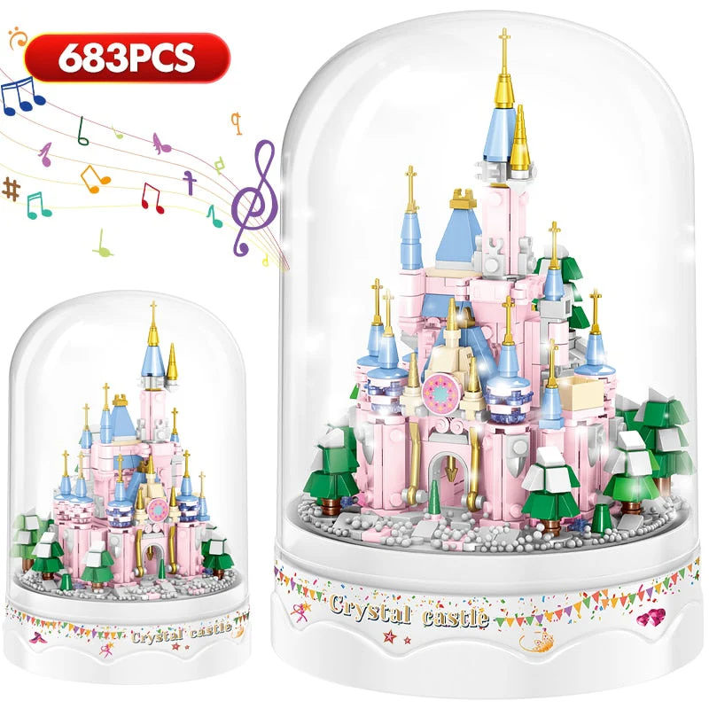 Royal Architecture Cartoon Castle Music Box - Image 3