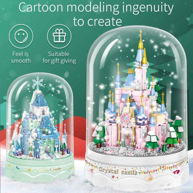 Royal Architecture Cartoon Castle Music Box - Image 4