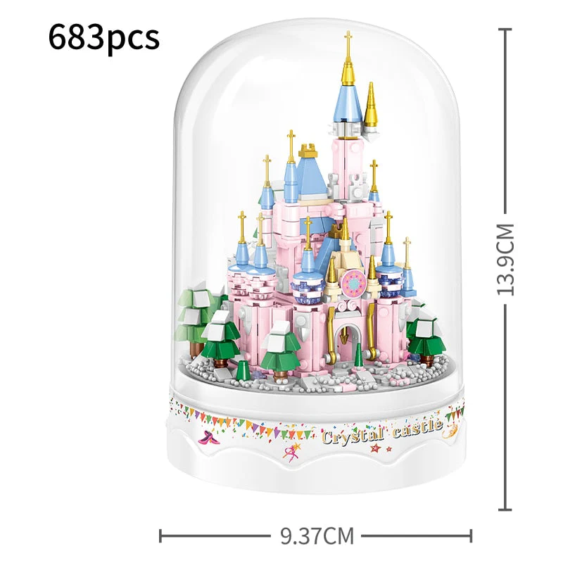 Royal Architecture Cartoon Castle Music Box - Image 7