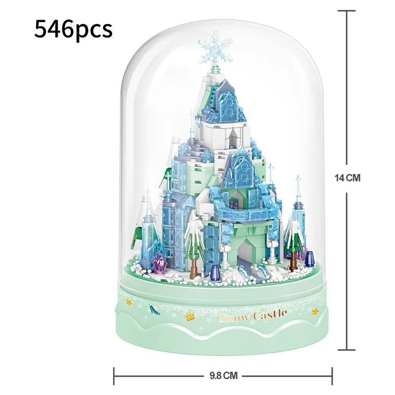Royal Architecture Cartoon Castle Music Box - Image 8