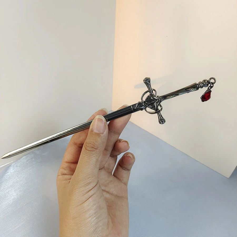 Royal Knight Sword Hairpin - Image 6