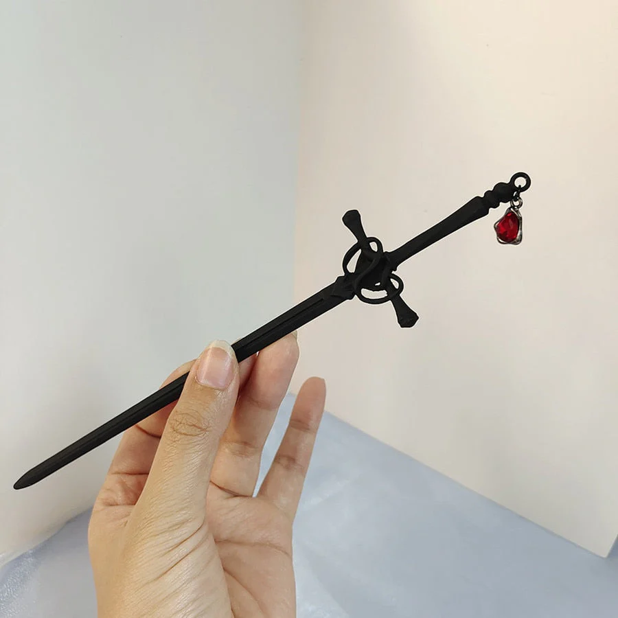 Royal Knight Sword Hairpin - Image 7