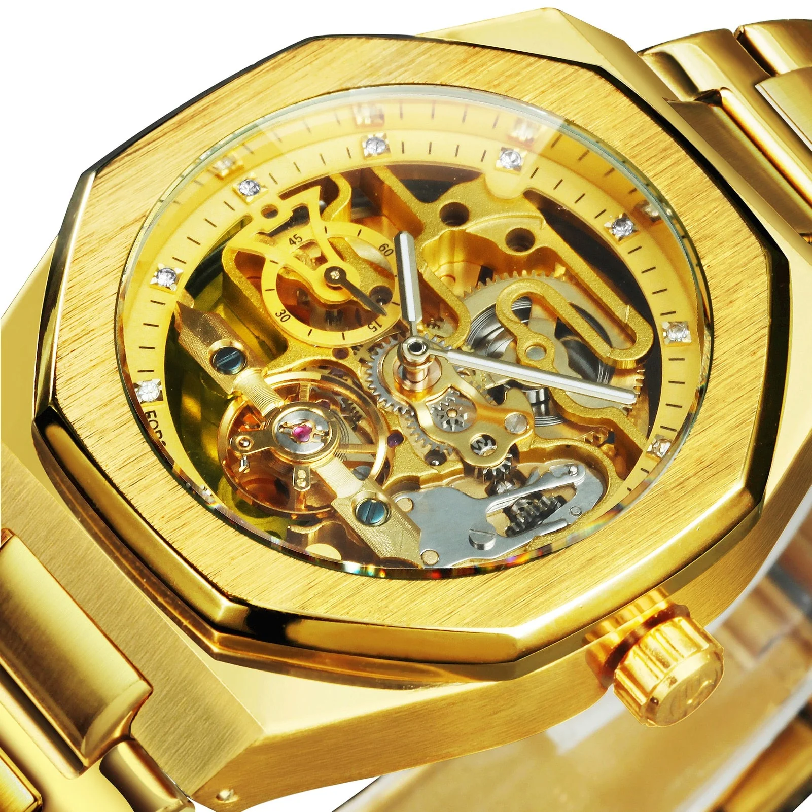 Royale Skeleton Mechanical Men Watch - Image 11