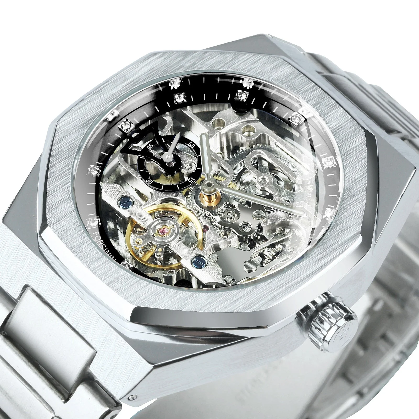 Royale Skeleton Mechanical Men Watch - Image 13